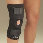 DeRoyal Deluxe Compression Support Knee, Neoprene, Open Patella, Adult X-Large (23-25.5"), 1 Each