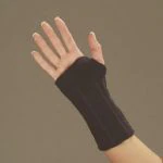 DeRoyal Compression Support Wrist Splint, Right, Adult, Neoprene, 8", Size Medium