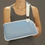 DeRoyal Sling Arm, Cotton, Light Blue, Large, 9x20"