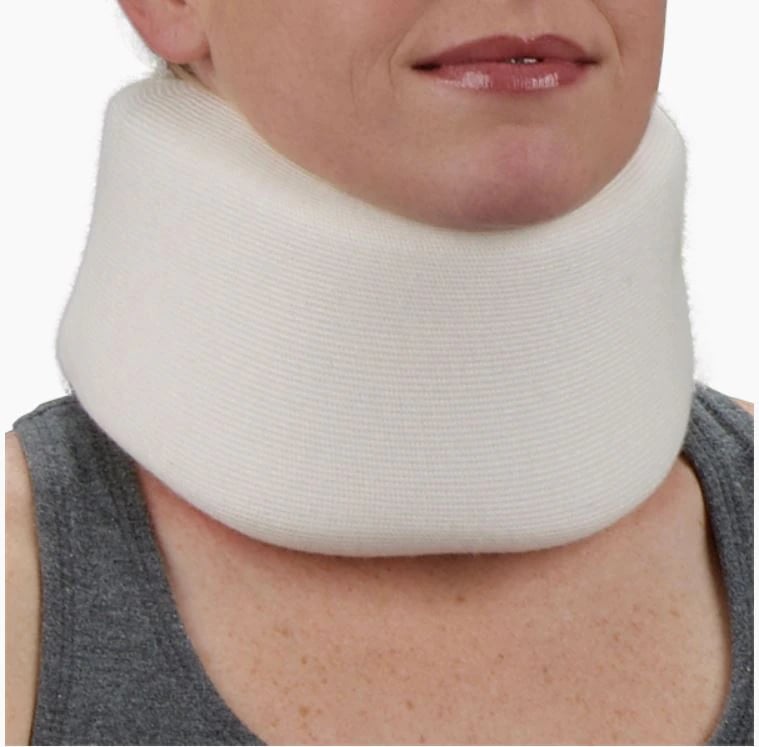 DeRoyal Cervical Collar Soft Foam, Medium, 3.5 x 22.5 inches