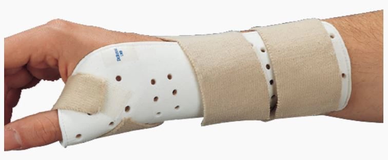 Deroyal Spica Thumb Splint, Wrist/Thumb, Foam, Medium/Large, 3.5-4.25"