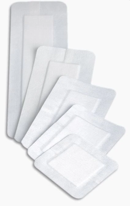 Covaderm Fabric Tape Island Dressing, 4" x 4", Sterile, Non-Adherent, Latex-Free