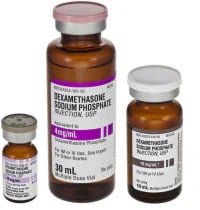 Dexamethasone Sodium Phosphate Injection, 4mg/mL, MDV, 5mL, 25/Package