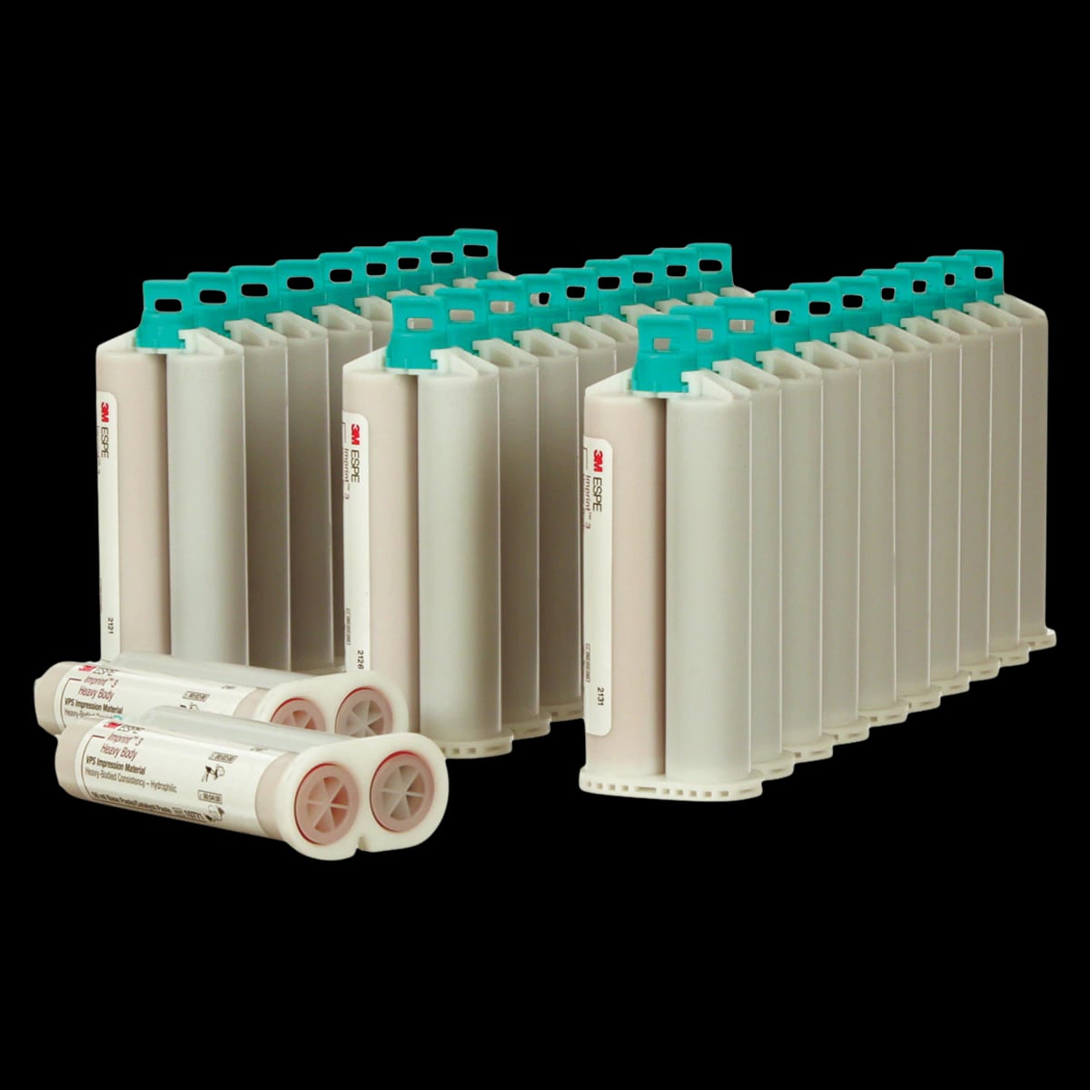 3M™ Imprint™ 3 Heavy Body VPS Impression Material Jumbo Refill, 50 mL Garant Cartridges, 30/Pkg, #10771J