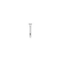 Two Striper Diamond Bur, FG, Wheel, #860, 3.5 mm, Fine, Red, 5/Pk, 2015553