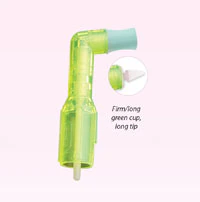 Premier 2Pro Total Access Disposable Prophy Angle, Firm/Long Green Cup, 1000/Bx, 5510004