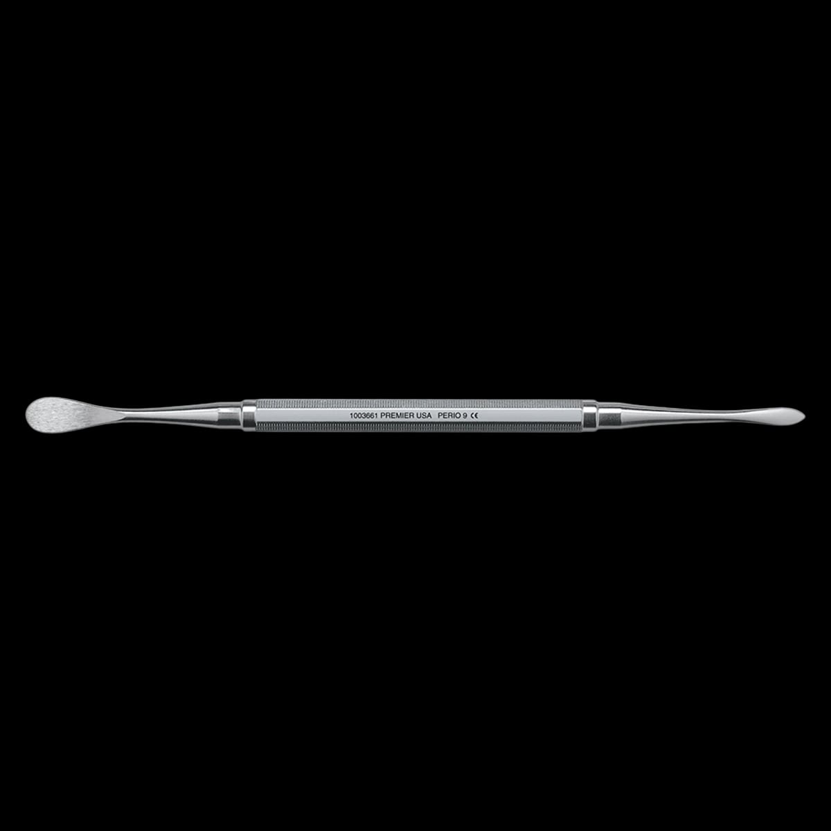 Premier Perio Elevator Molt #9, Double-End, Octagonal Handle, Stainless Steel, 1 Each, 1003661