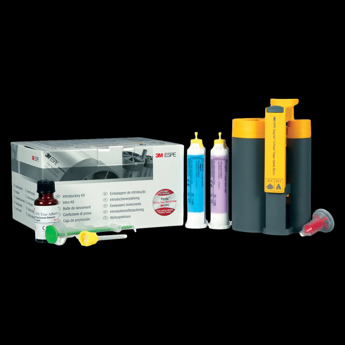 3M Imprint 4 Penta Super Quick Heavy VPS Impression Material Intro Kit, Mint, 71495