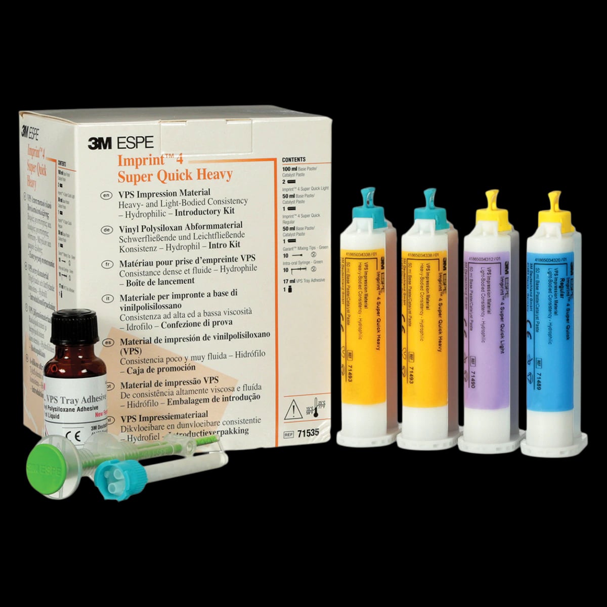 3M Imprint 4 Super Quick Heavy VPS Impression Material Intro Kit, 71535
