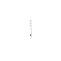 Two Striper TS2000 Diamond Bur FG, Flat End Cylinder, Coarse, 2013.10, 1.5 mm Diameter, 10 mm Length, 5/Pkg