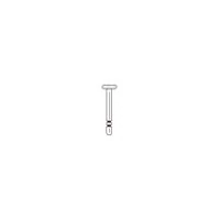 Premier Two Striper Diamond Bur, FG, Wheel #863, Coarse, Green, 4.7 mm, 5/Pk, 2015545