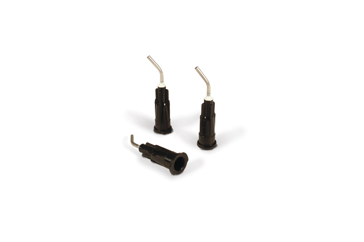 Premier MultiMatch Flow Applicator Tips, 20 Gauge, Prebent, Black, 100/Pkg, 3005235