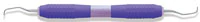 Premier Big Easy Ultralite Gracey Curette 5/6, Double-Ended, Purple, Silicone Round Handle, #05605