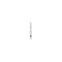 Two Striper Diamond Bur, FG, Flat-End Cylinder, #514.7, Coarse, Green, 1.1 mm Diameter, 7.0 mm Length, 5/Pk, 2015278