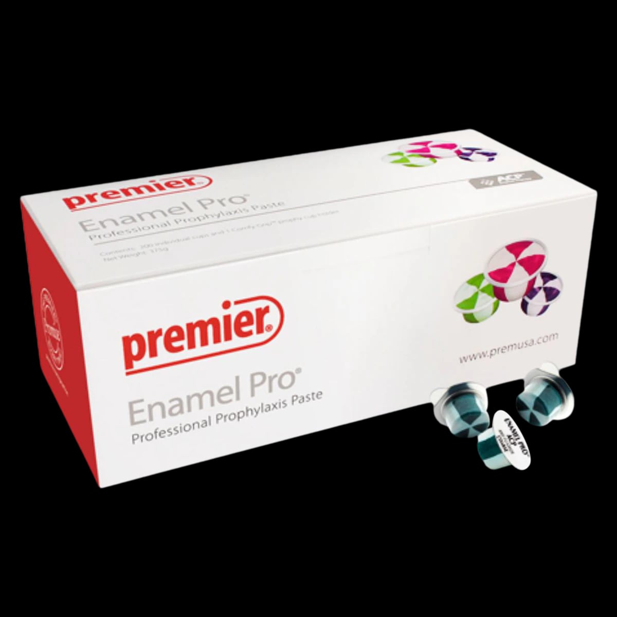 Enamel Pro® Prophy Paste with ACP and Fluoride, Fine Grit, Strawberry, Unit Dose Cups, 200/Box, 9007607