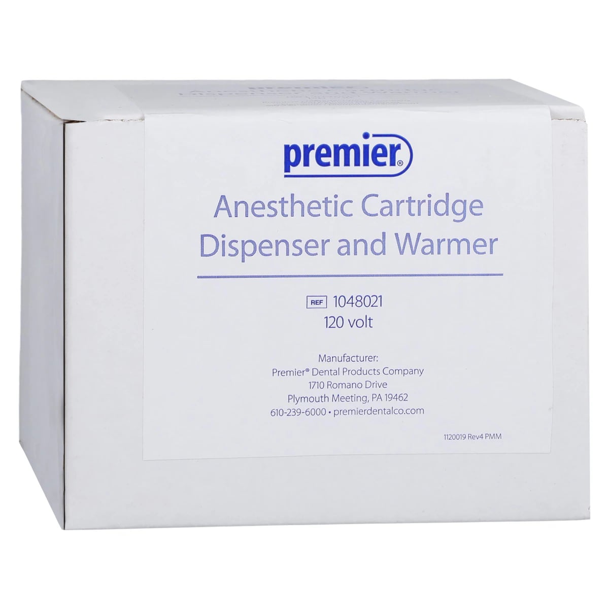 Premier Anesthetic Cartridge Warmer & Dispenser, Complete Unit, 110V, 1048021