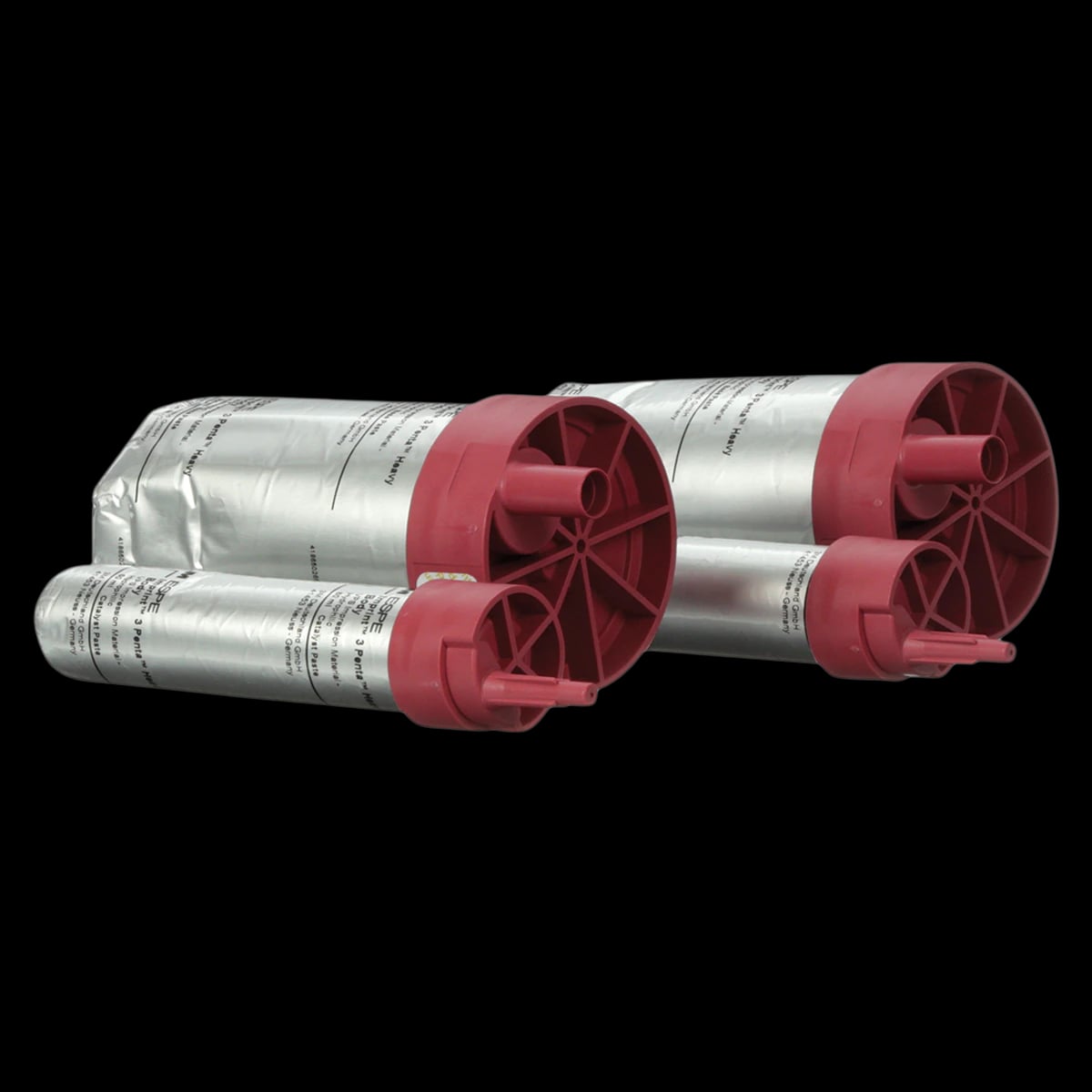 3M Imprint 3 Penta Heavy Body VPS Impression Material Refill, 2 x 300 mL Base & 2 x 60 mL Catalyst, 10771PH