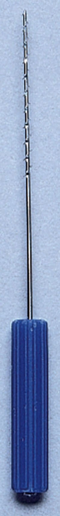 Premier Barbed Broaches, Size #40, Stainless Steel, Color-Coded Plastic Handle, 144/Box