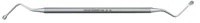 Premier Lucas Alveolar #87 Double-End Surgical Curette, Stainless Steel, Octagonal Handle, 1/Pk, 1003165