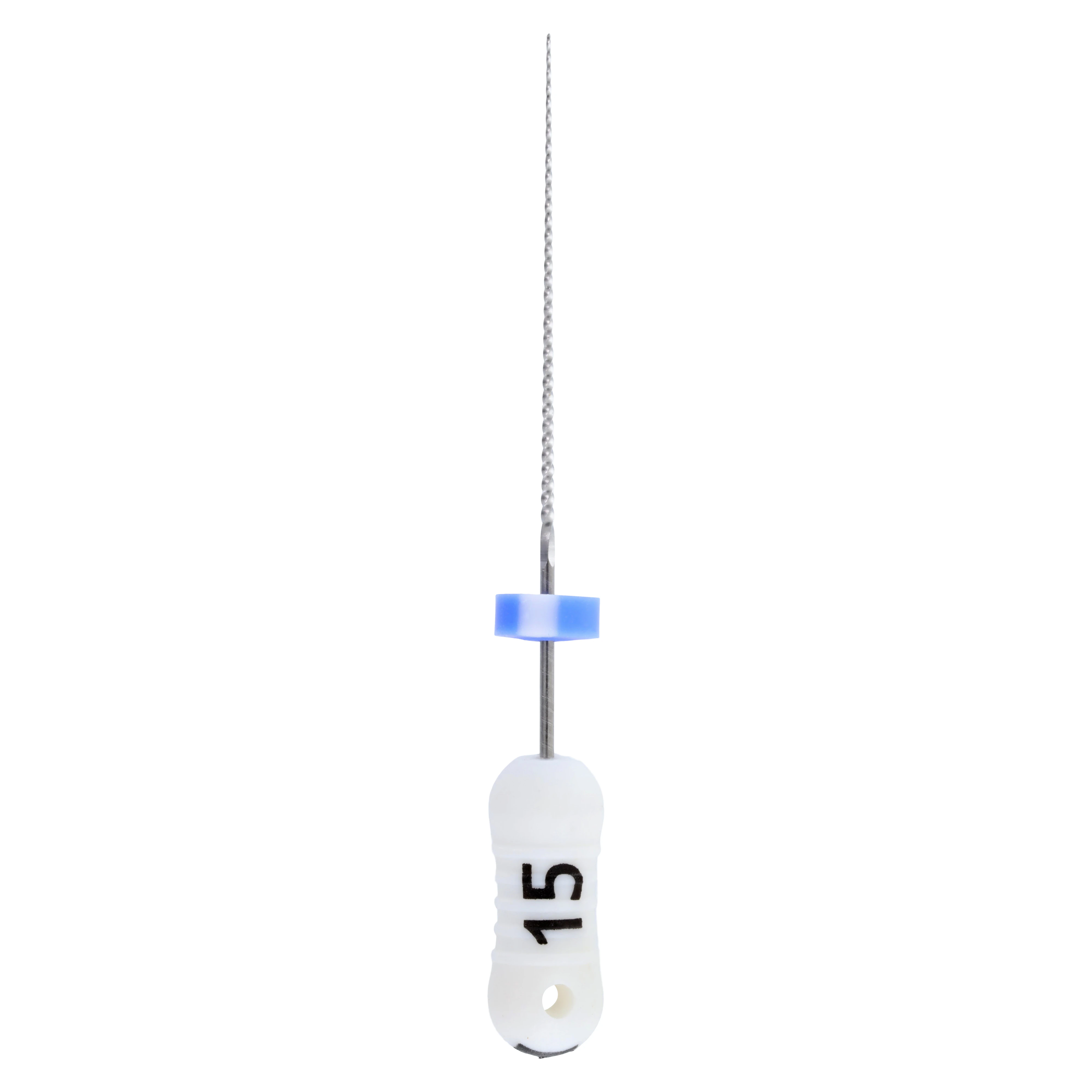 Premier K-Files, Stainless Steel, 25mm, ISO Size #15, White, 6/Pk, 9053233