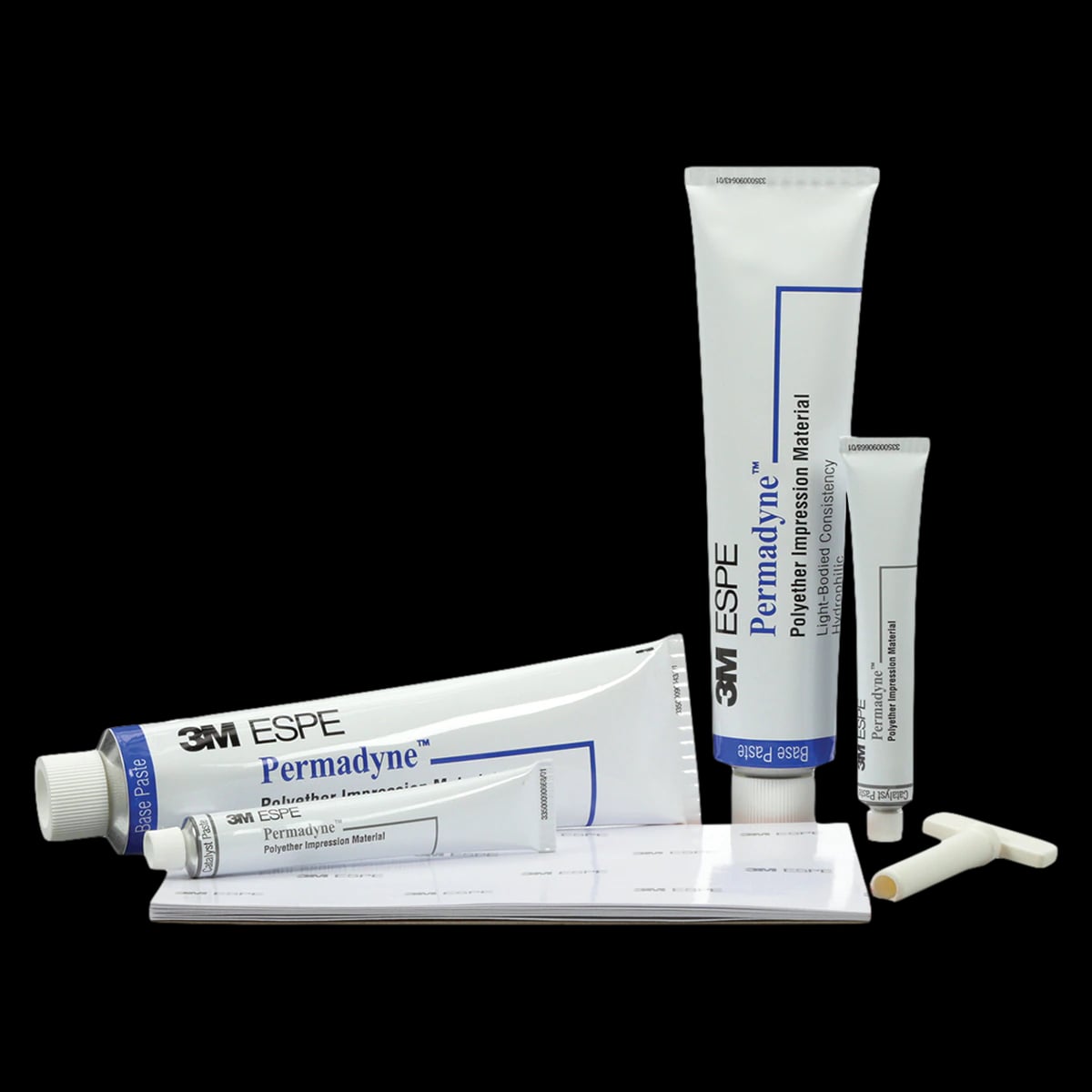 3M Permadyne Polyether Impression Material, Light Body (Syringe), Double Pack Refill, 30751
