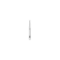 Two Striper Diamond Bur, FG, Flat-End Taper, 798.10, Fine, Red, 1.5 mm Major/0.5 mm Minor, 10 mm Length, 5/Pk, 2015443