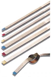 Compo-Strip Diamond Finishing Strips, Single-Sided, Assorted, 6/Pk, 2013127
