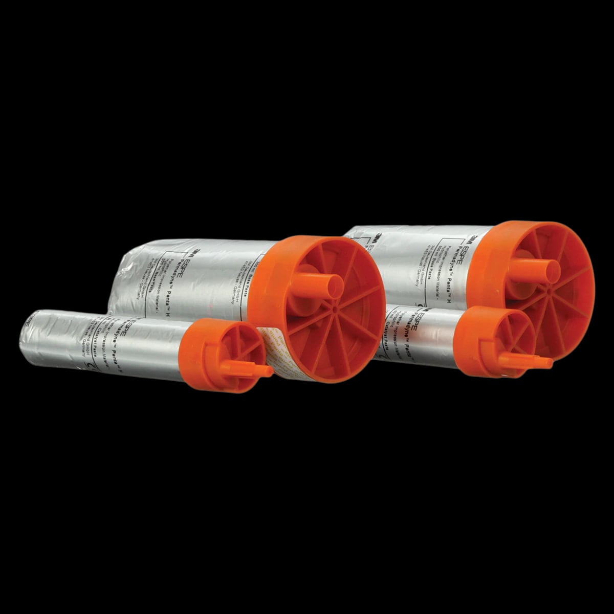 3M™ Permadyne™ Penta™ H Polyether Impression Material Refill, Heavy Body (Tray), Orange, 2 x 300 mL Base & 2 x 60 mL Catalyst, #30103