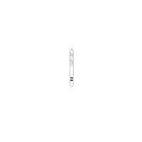 Two Striper TS2000 Diamond Bur, Friction Grip, Coarse, Flame, #2011.8, 1.8mm Diameter, 8mm Length, 5/Pkg