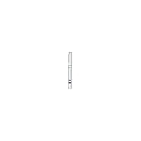 Two Striper Diamond Bur, FG, Flat-End Taper, L701.7, Coarse, Green, Long Shank, 5/Pk, 2015656