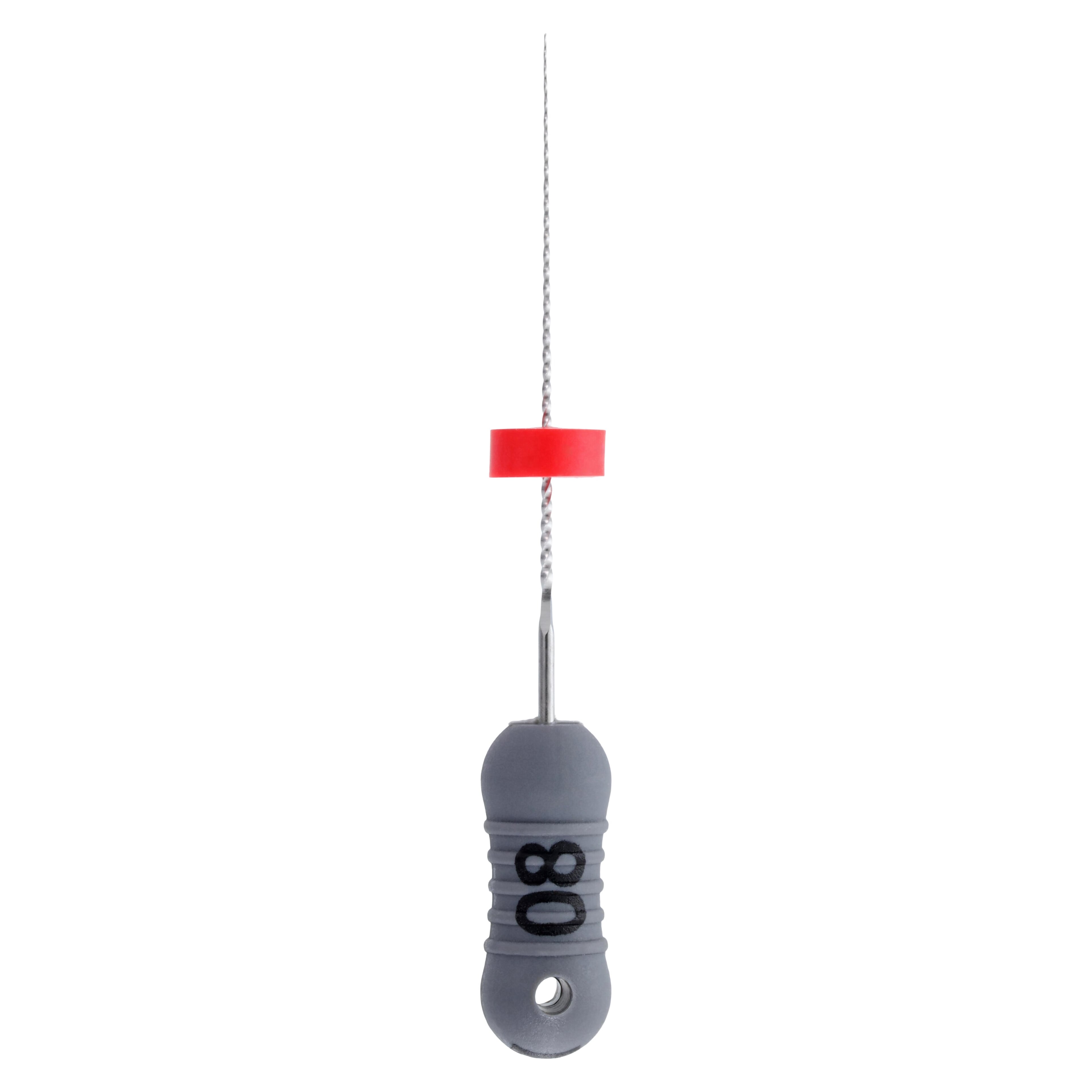 Premier K-File, Stainless Steel, 21 mm, ISO Size #08, Gray, 6/Pack, 9053201