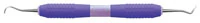 Premier Big Easy Ultralite Sickle Scaler, Double-Ended, NV1 Anterior, Purple, 1/Pk, 05690