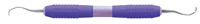Premier Big Easy Ultralite Gracey Curette 15/16, Double End, Silicone Round Handle, Purple, 1/Pkg, #05653