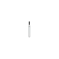 Premier Solo Diamond Bur FG Single Use, Medium Grit, Flat End Cylinder, 0710M, 4.0 mm, 25/Box