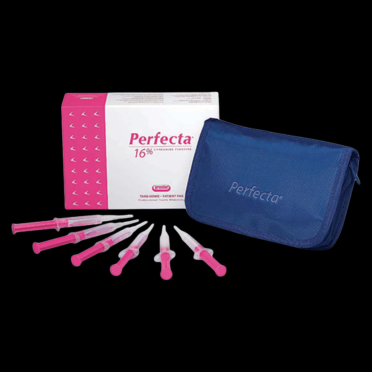 Perfecta Take-Home Tooth Whitening Gel, 16% Carbamide Peroxide, Mint, 3cc Syringes, 50/Pk, Ref 4004165