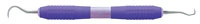 Premier Big Easy Ultralite Sickle Scaler #U15/33, Double End, Purple Silicone Handle, 1/Pkg, 05633