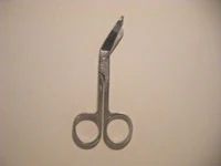 Lister Bandage Scissors, Angled 4-1/2" Chrome, Each