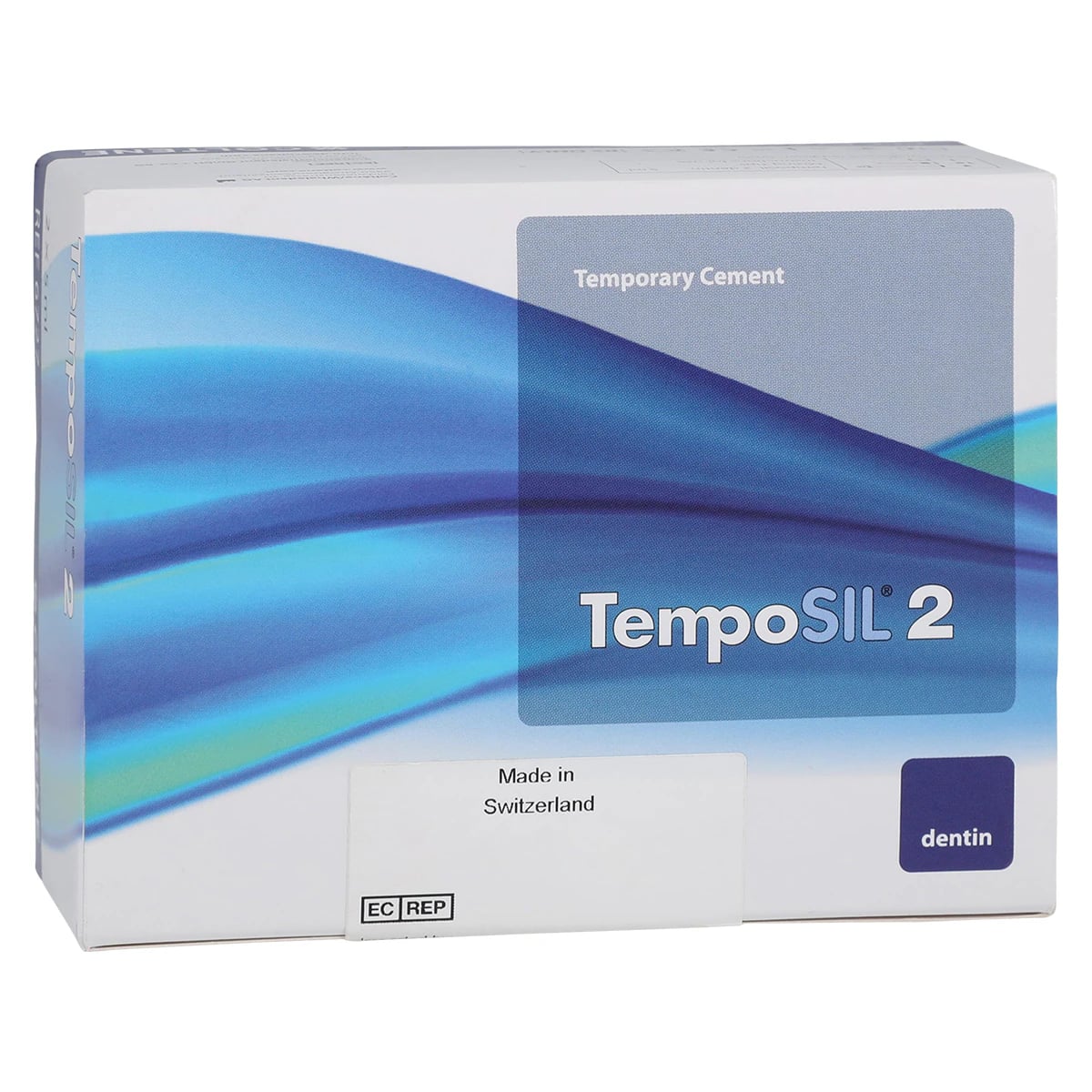 TempoSIL 2 Dentin Temporary Cement Intro Kit, 2 x 5 mL Syringes, Ref 6727