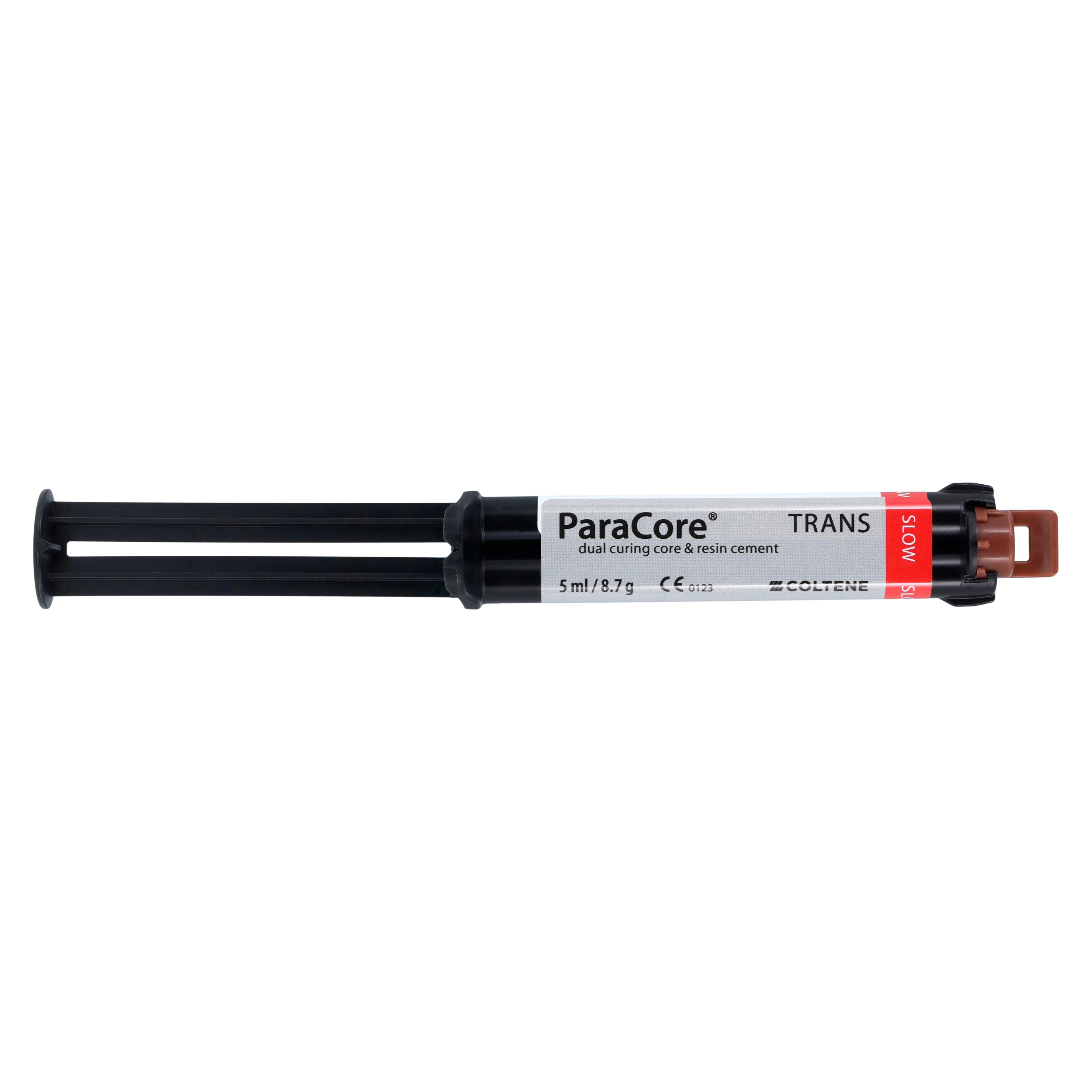 ParaCore Automix Dual-Cure Core Build-Up Material, Slow Set, Translucent, 5 mL Syringe Refill, 2/Pk, 60011392