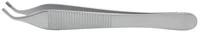 Integra Miltex Brown-Adson Tissue Forceps, 4-3/4", 7x7 Teeth, Angular, 6-126