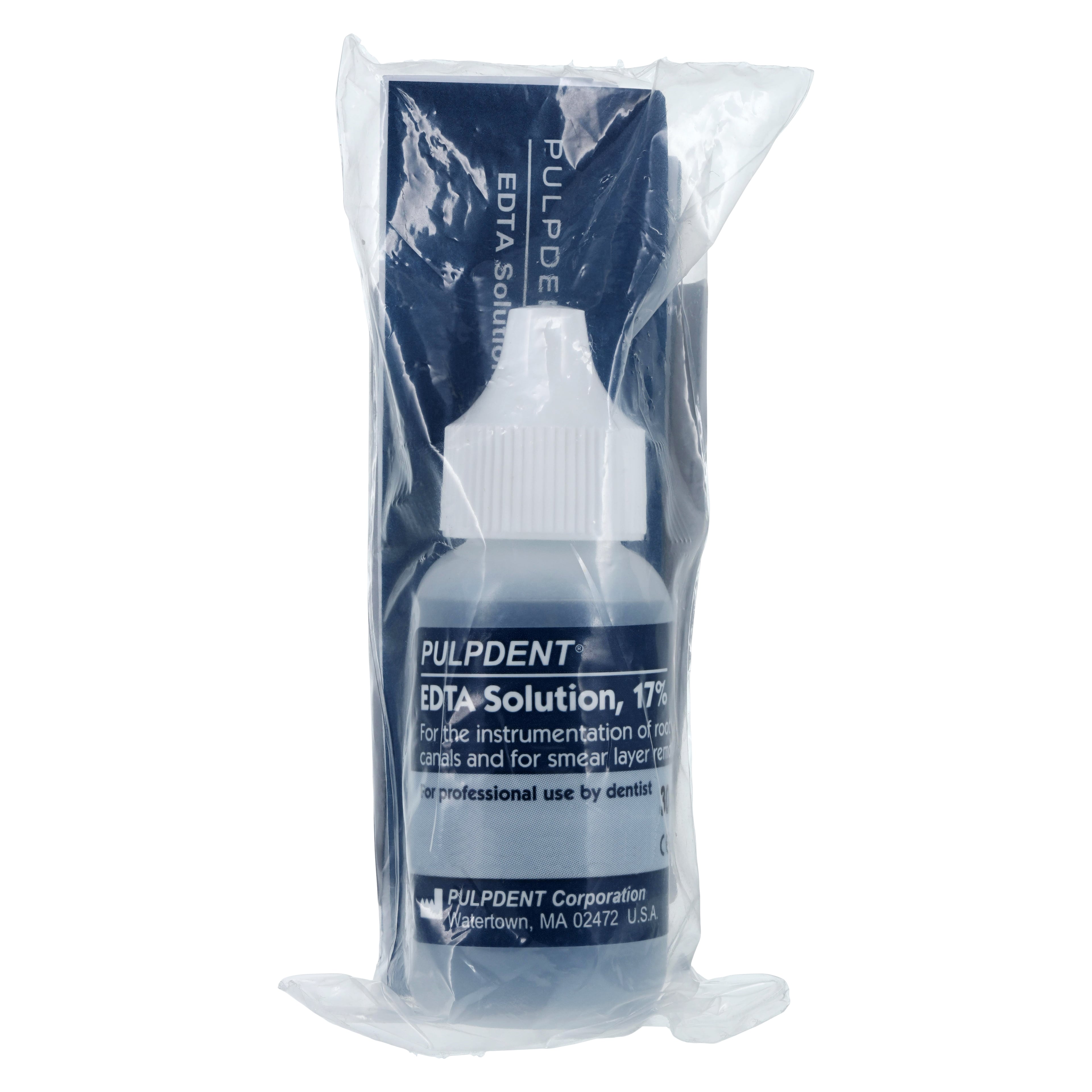 Pulpdent EDTA Solution 17%, 30 mL Bottle, EDTA-30
