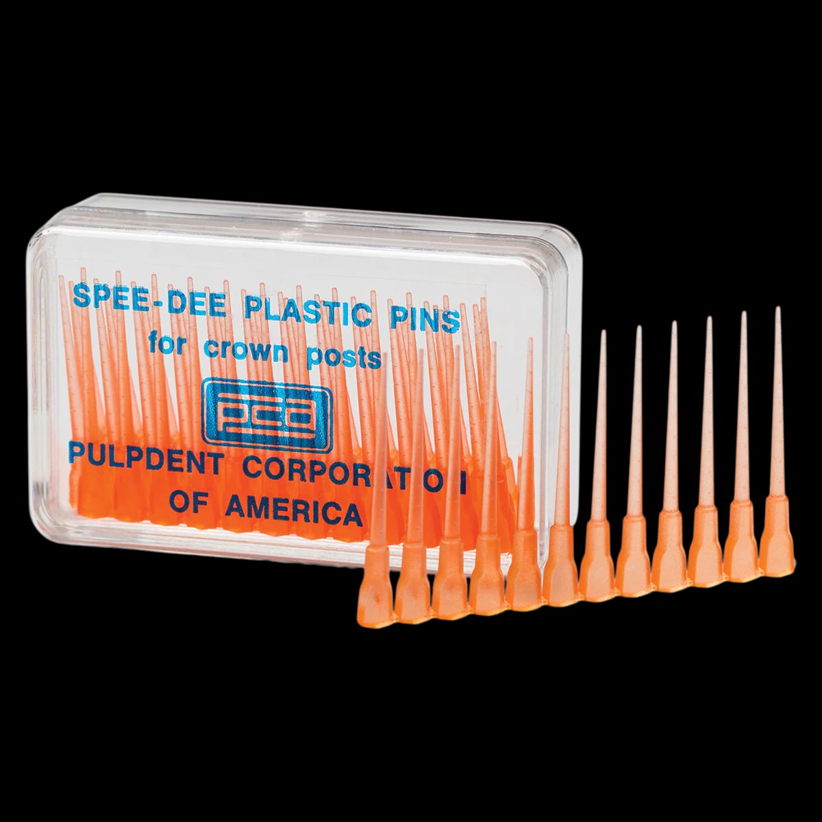 Spee-Dee Build-Up Plastic Pins, 60/Pk, PIN