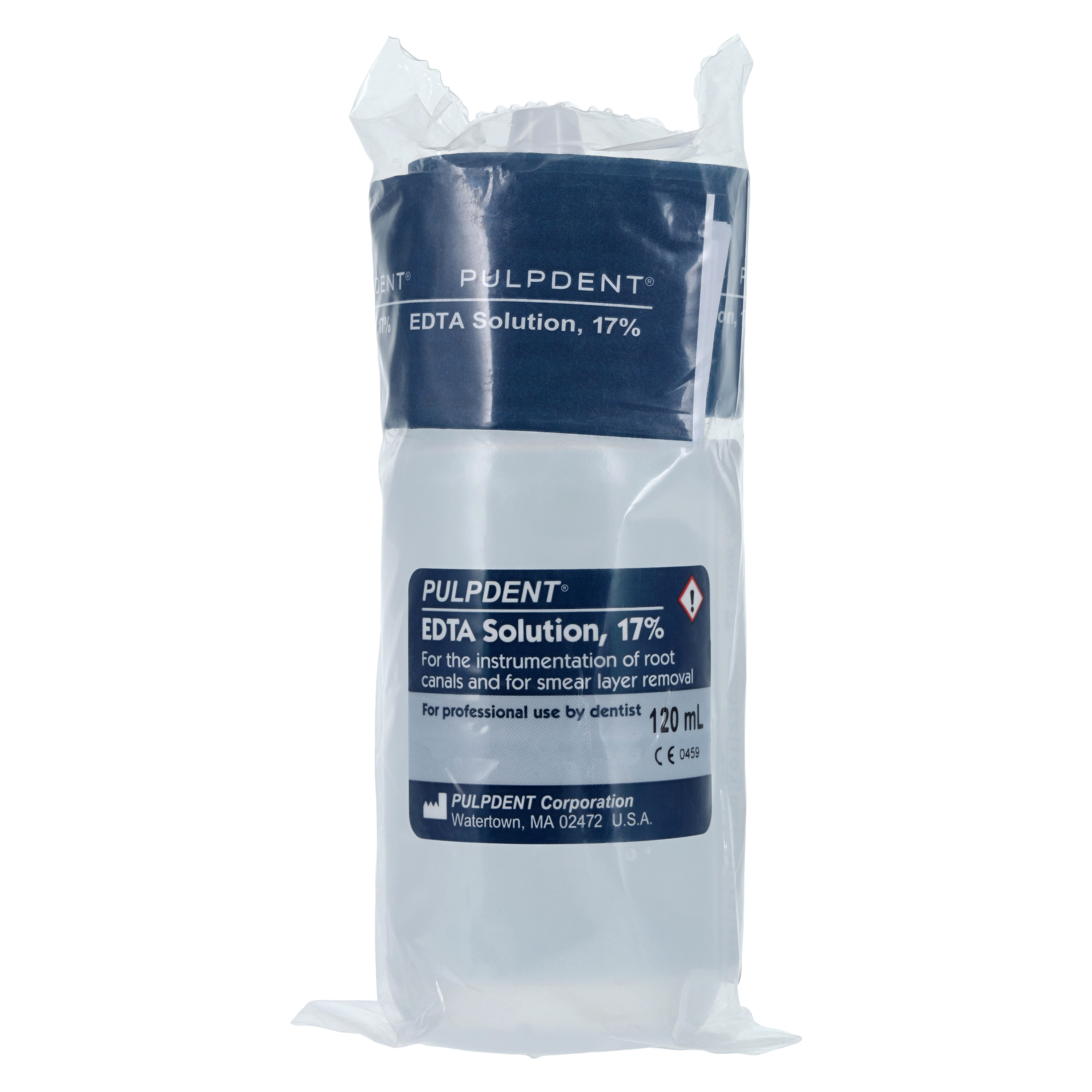 Pulpdent EDTA 17% Solution, 120 ml Bottle, EDTA-120