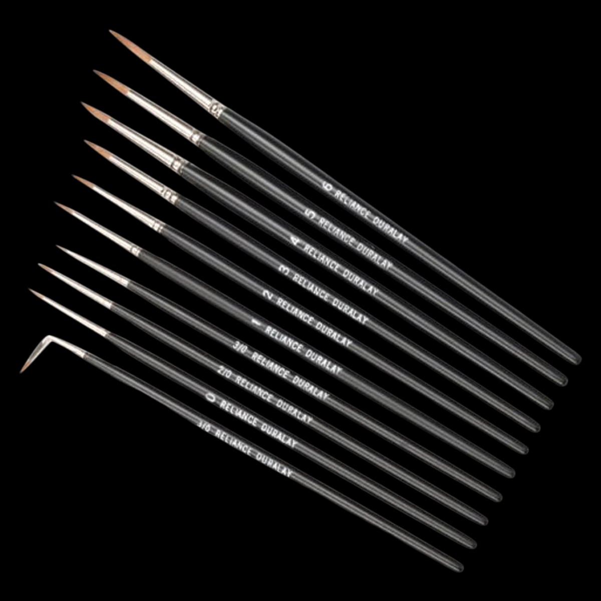 DuraLay Ceramist Brush Red Sable #1, Straight, 01KEZKNKFH98Q9DDS4CERBQG5K