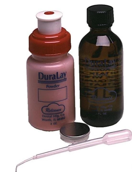 Duralay Temporary Crown & Bridge Self-Curing Acrylic Powder, Shade 65, 2 oz., 2505-65