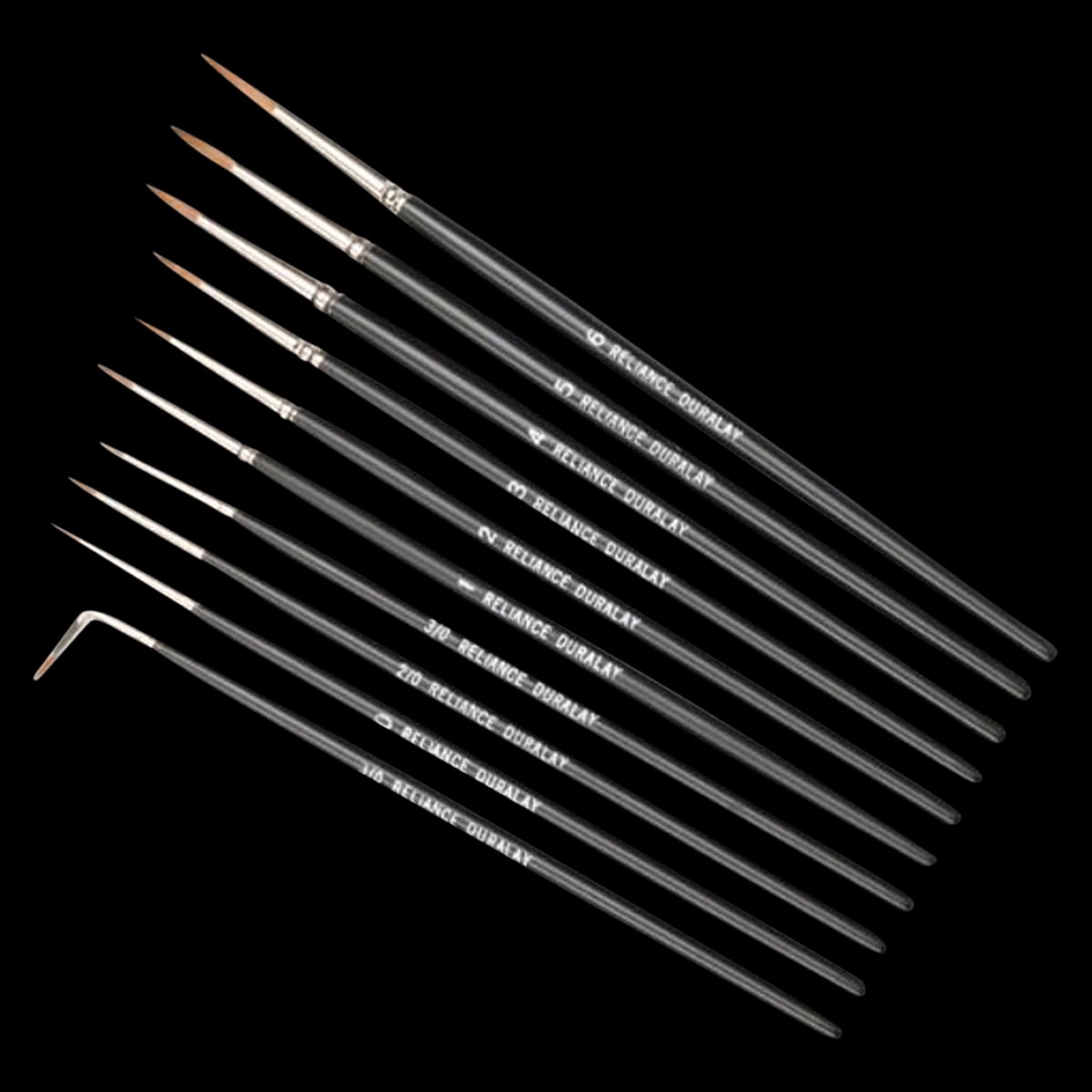 Reliance Dental DuraLay Sable Brush Red #3 Straight, 2918-3