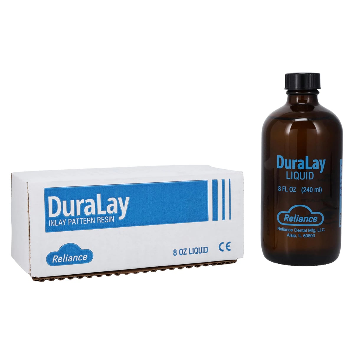 DuraLay Inlay Resin Liquid, 8 oz Bottle, 2249C