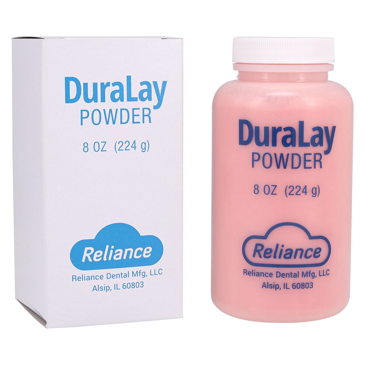 DuraLay Red Powder, 8 oz Bottle, 01KTRBVJD5ADY72XT168NBMYSA