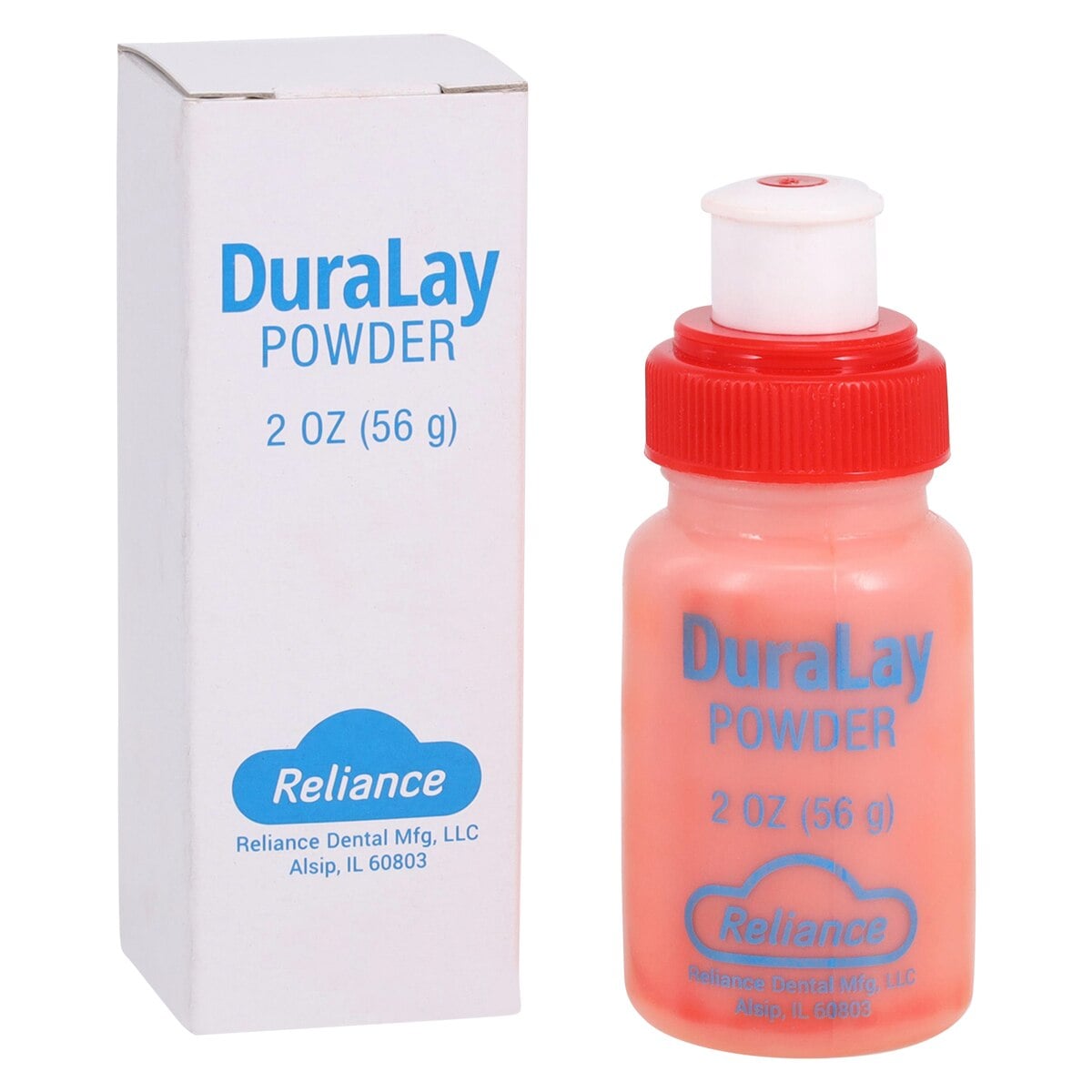 DuraLay Red Powder, 2 oz Bottle