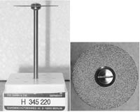 Horico® Diamond Disks Diaflex® – 345-220, HP, 0.3 mm Thickness, Double-Sided, 22 mm Diameter